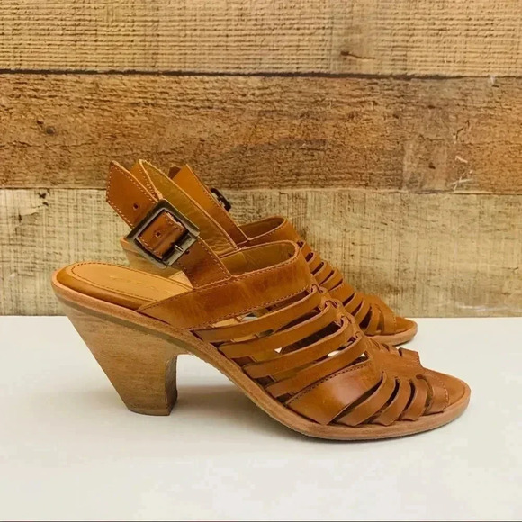 Trask Strapped Heels - Picture 2 of 7